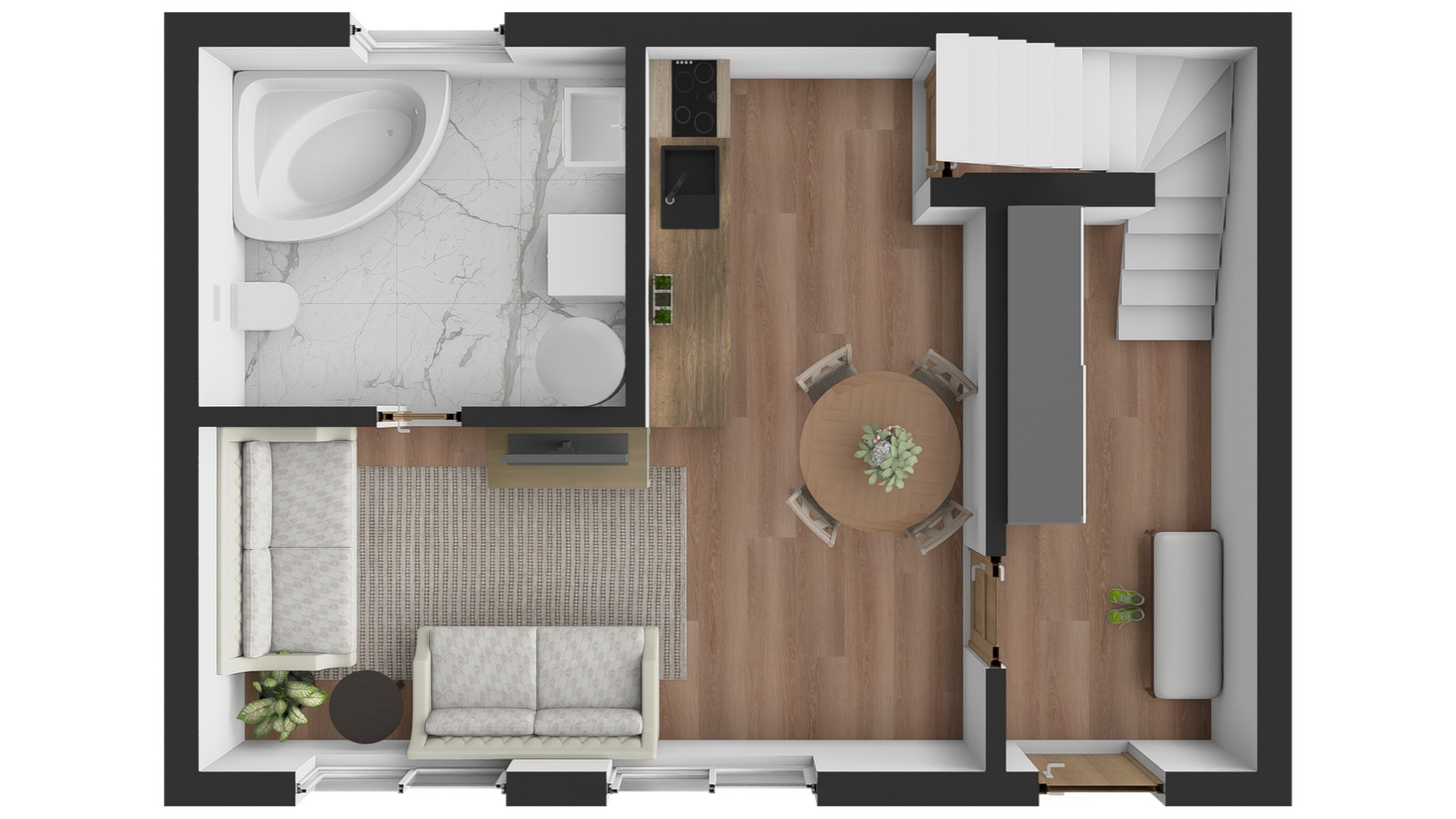 Skolaudované - 4 izbová NOVOSTAVBA mezonetu