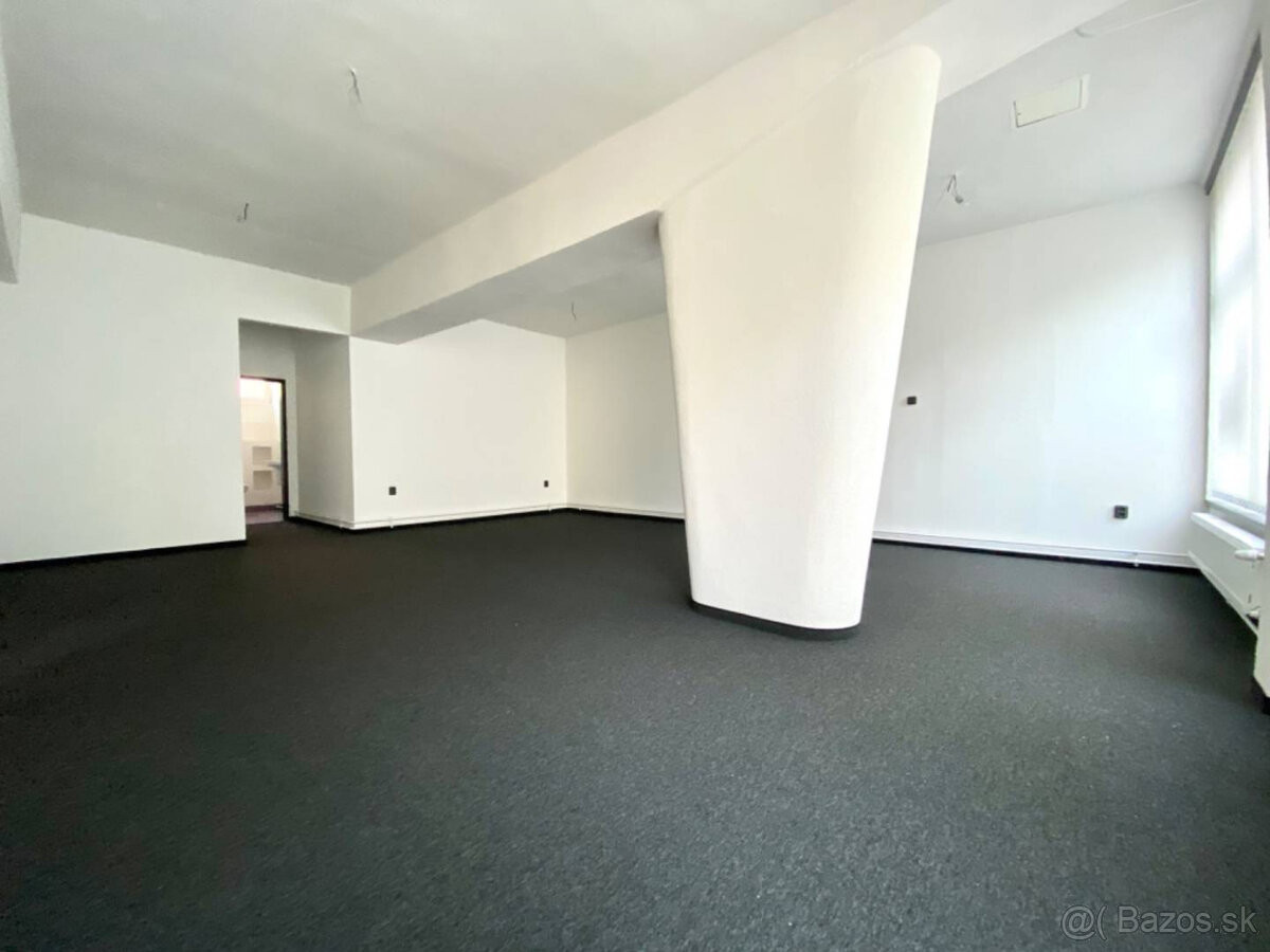 Predaj novo zrekonštruovaných obchodných a kancelárskych priestorov so služobným bytom v srdci Račianskeho mýta