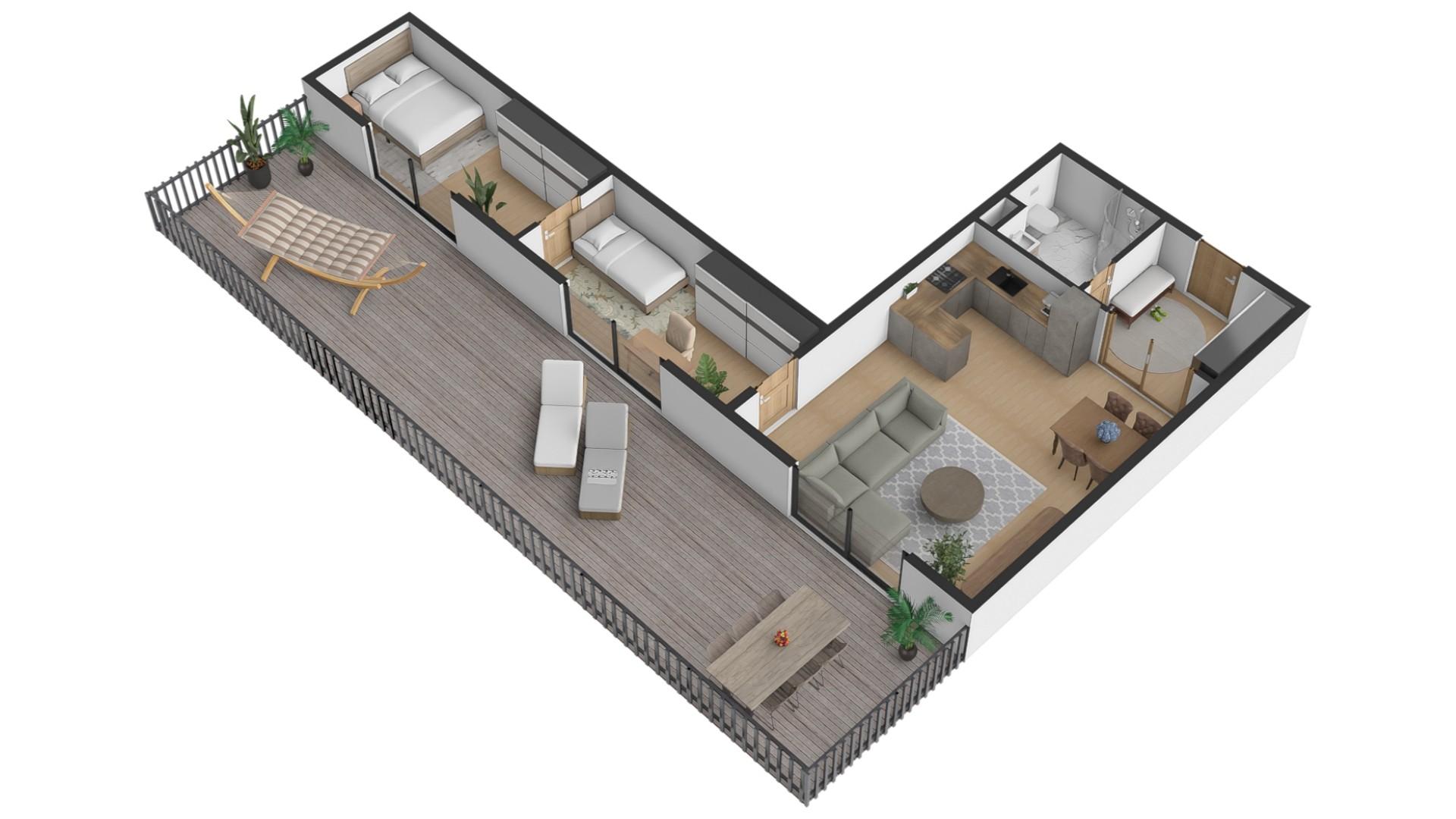 PREDAJ - 3izb. byt v NOVOSTAVBE vedľa CITY PARK Rovinka