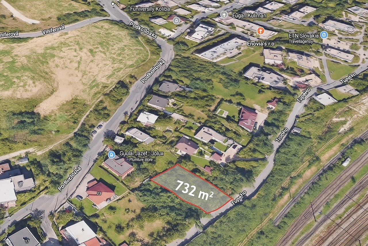 Koliba – 732 m² stavebný pozemok s projektom na 3 byty, výhľad