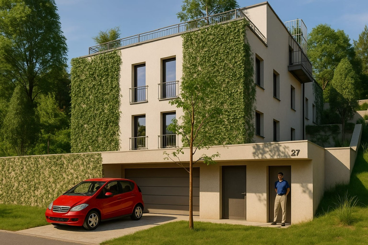 Koliba – 732 m² stavebný pozemok s projektom na 3 byty, výhľad