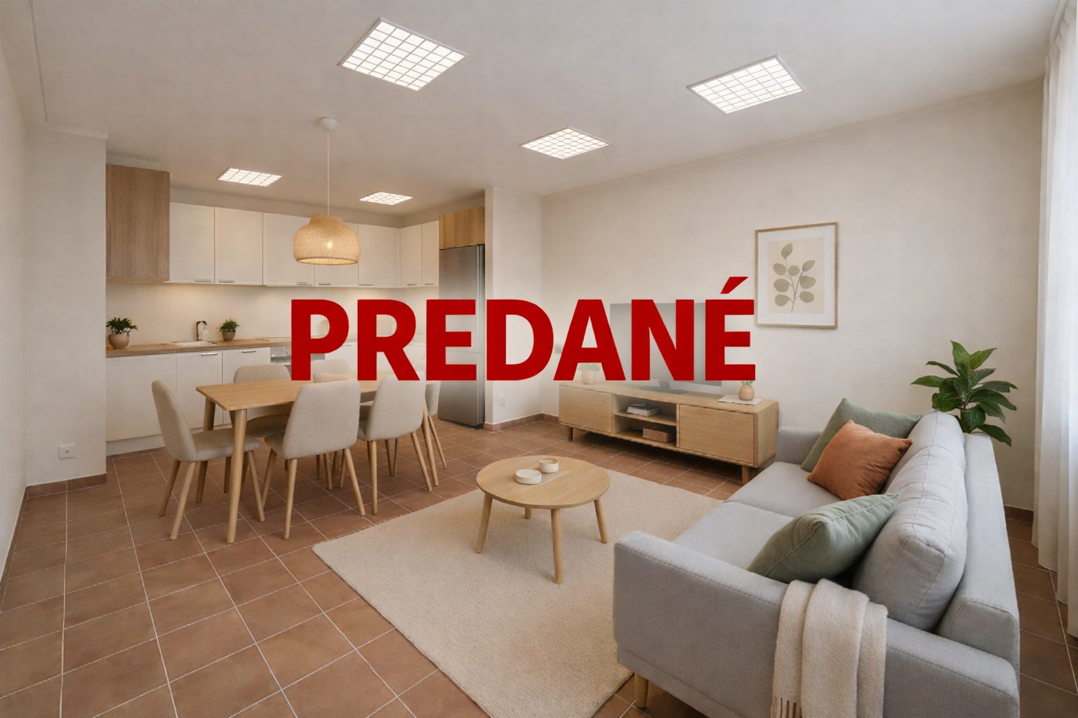 SUPER PONUKA: 5-izbový byt so záhradkou kúsok od centra v Šamoríne