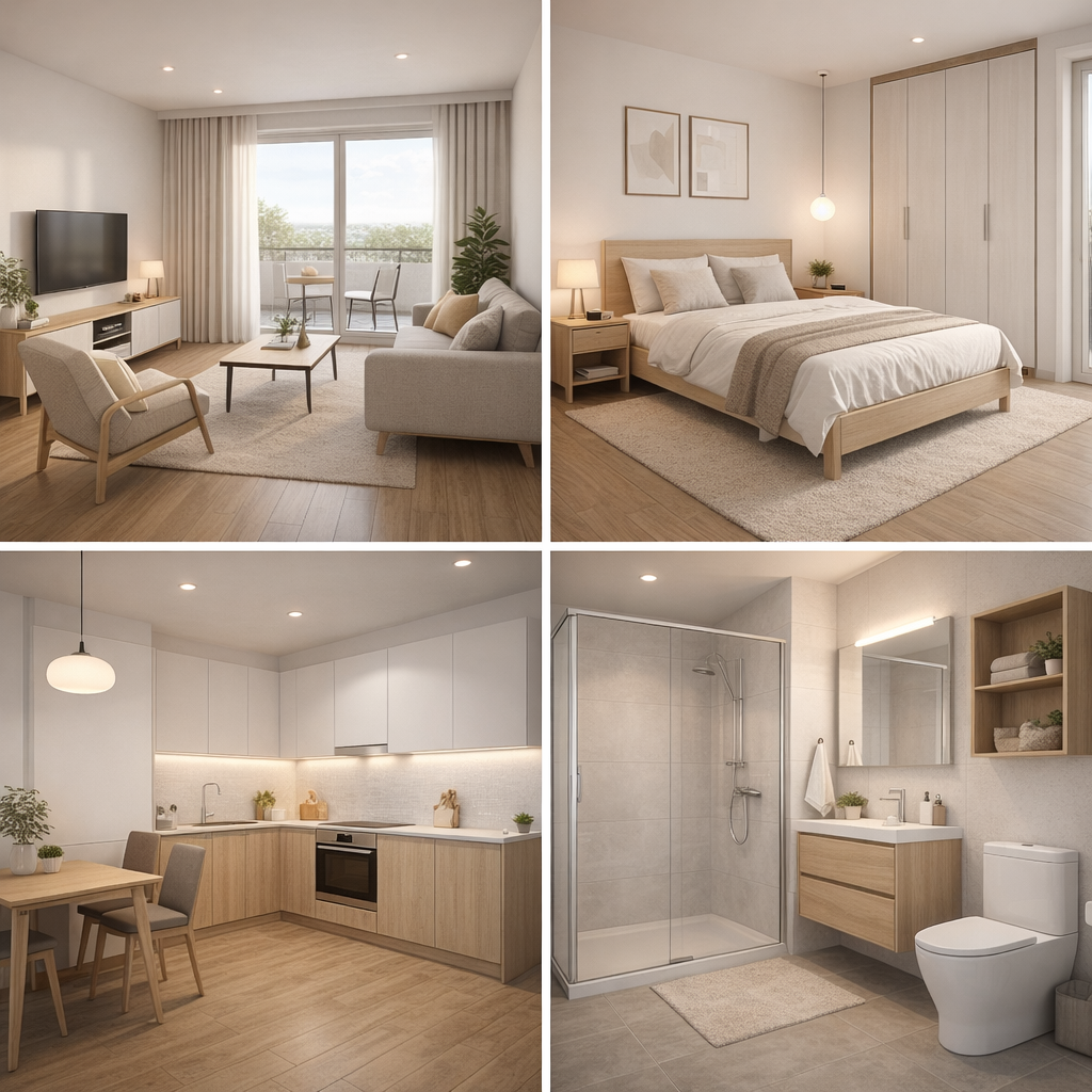 NOVOSTAVBA 2-izb. byt na prenájom v Palárikove