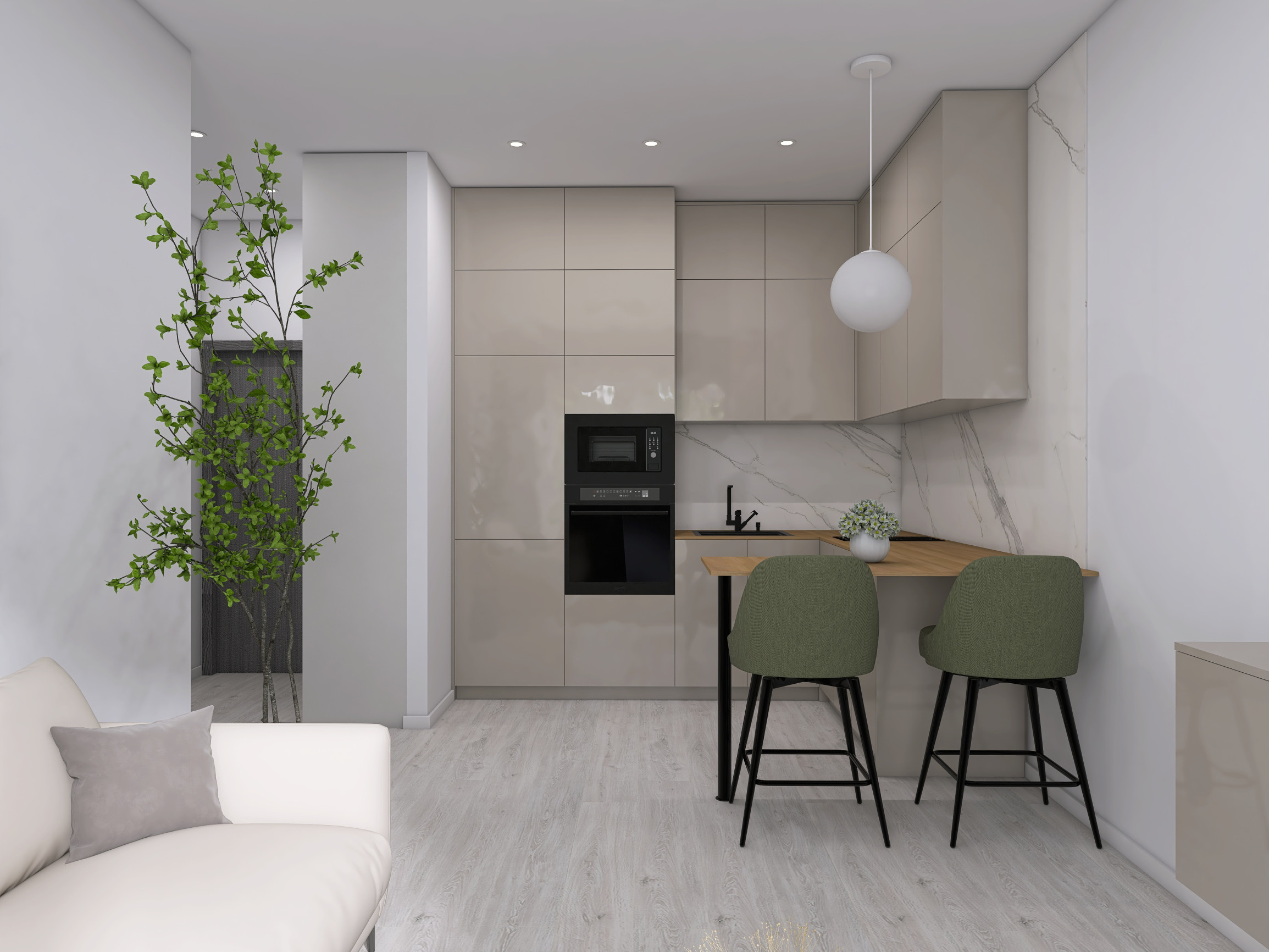 NOVOSTAVBA 2-izbový byt s terasou na prenájom v Opoji