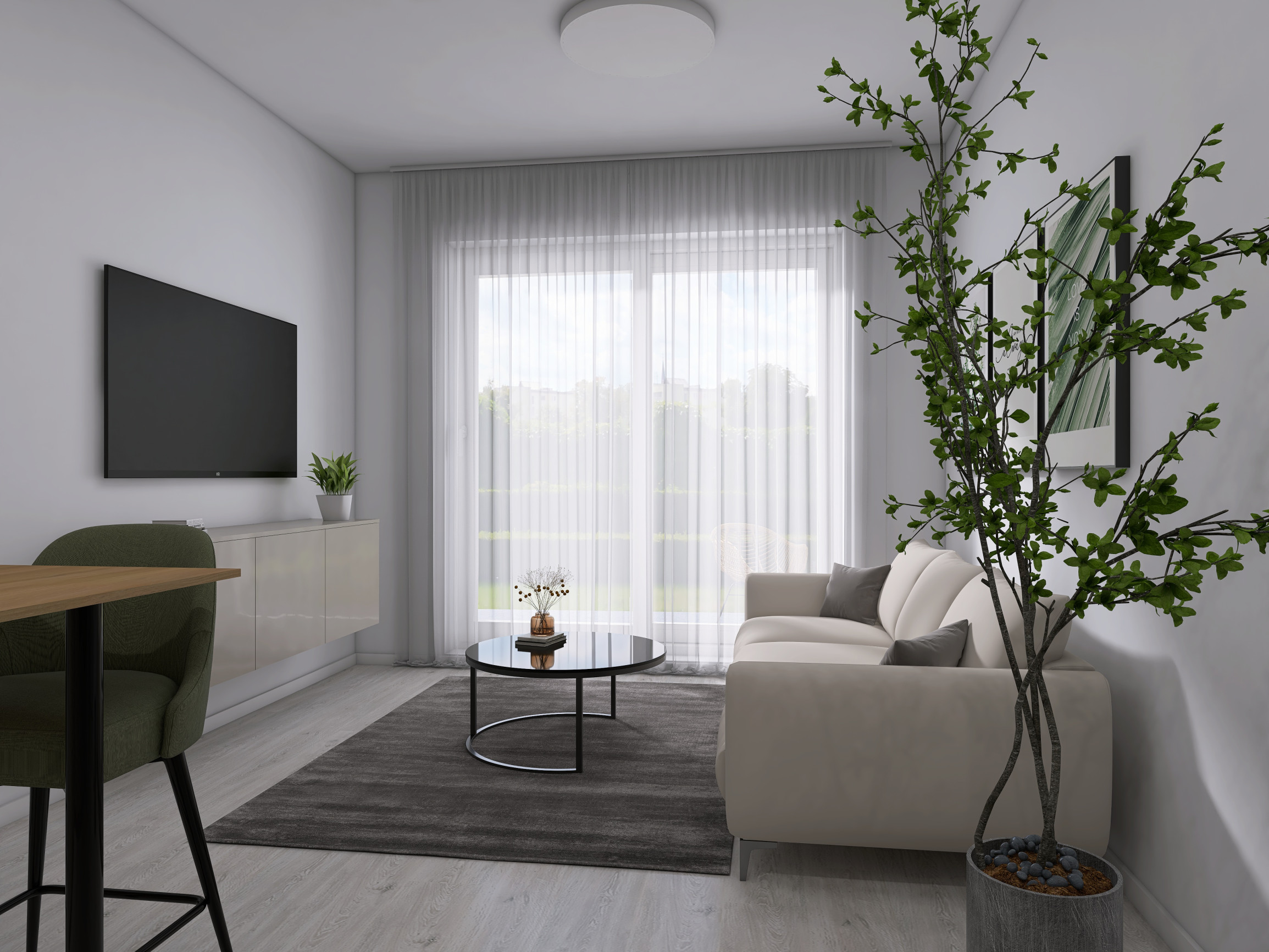 NOVOSTAVBA 2-izbový byt s terasou na prenájom v Opoji