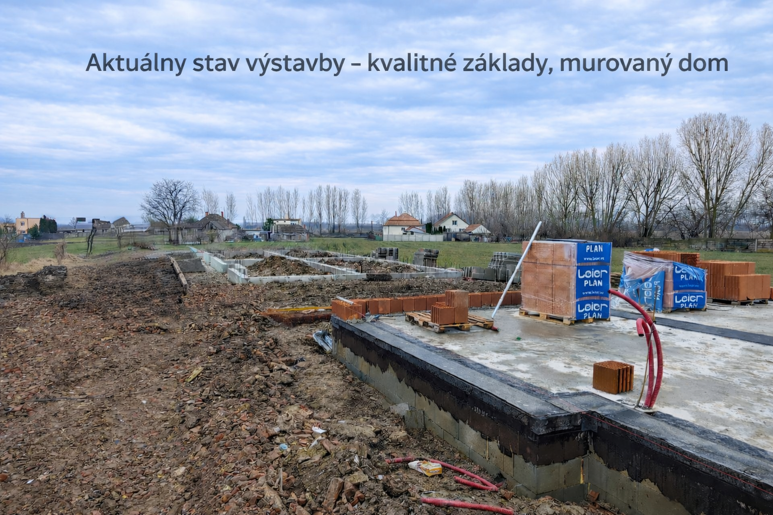 Novostavby domov Horné Mýto - 7 min od Dunajskej Stredy