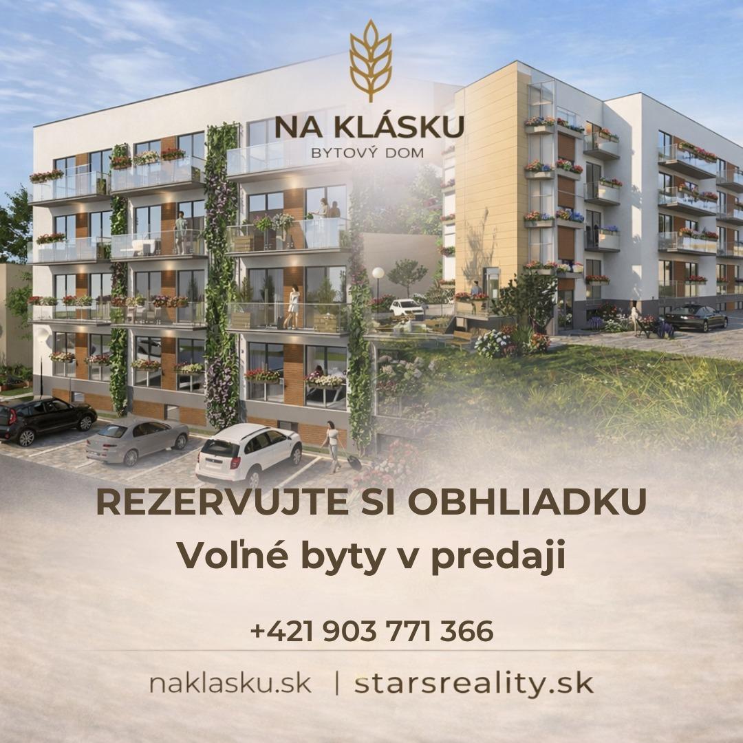 Váš nový domov začína Na Klásku