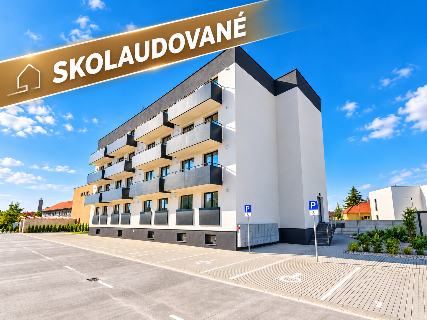 SKOLAUDOVANÉ!!! 2-izb byt v Novostavbe v Zlaté Klasy