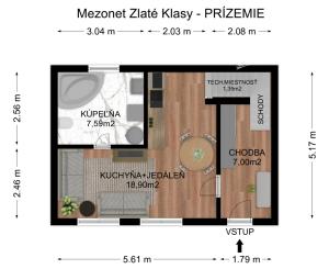 Skolaudované - 4 izbová NOVOSTAVBA mezonetu