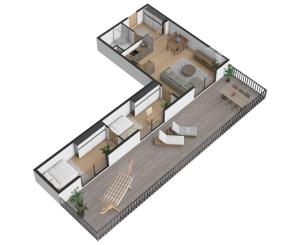 PREDAJ - 3izb. byt v NOVOSTAVBE vedľa CITY PARK Rovinka