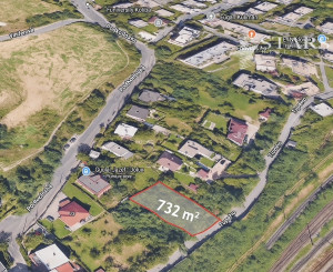 Koliba – 732 m² stavebný pozemok s projektom na 3 byty, výhľad