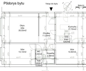 NA PREDAJ 3 IZBOVÝ BYT LEVICE