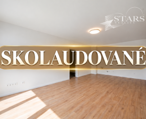 Prenájom 2-izbový byt v NOVOSTAVBE v centre Zlaté Klasy- SKOLAUDOVANÉ!