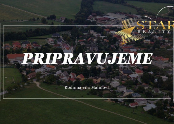SUPER CENA! Nádherná rodinná vila na predaj - obec Malinová