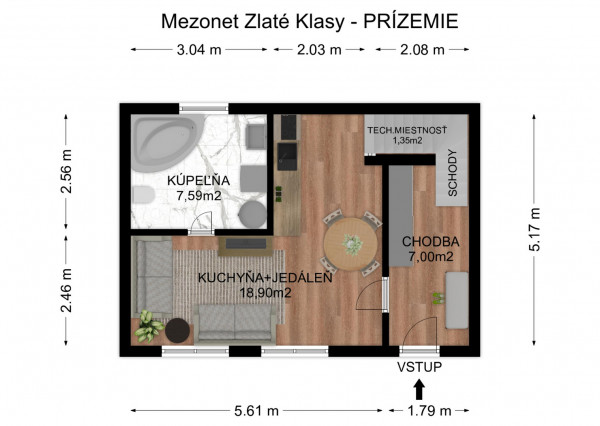 Skolaudované - 4 izbová NOVOSTAVBA mezonetu