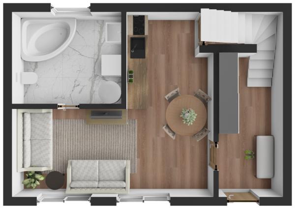 Skolaudované - 4 izbová NOVOSTAVBA mezonetu