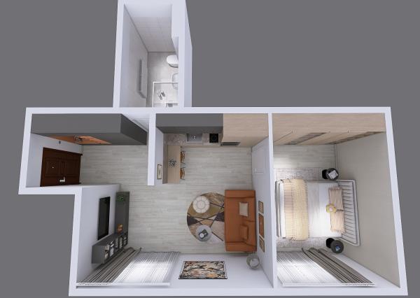 NOVOSTAVBA: 2-izb. byt v centre na predaj