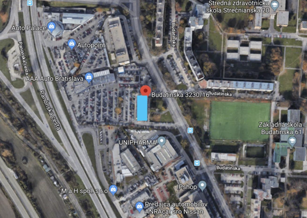 Na predaj MEGABOARD reklamná plocha – Bratislava, Petržalka