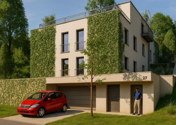 Koliba – 732 m² stavebný pozemok s projektom na 3 byty, výhľad