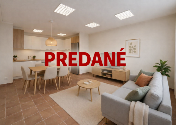 SUPER PONUKA: 5-izbový byt so záhradkou kúsok od centra v Šamoríne