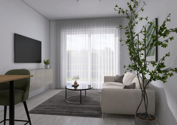 NOVOSTAVBA 2-izbový byt s terasou na prenájom v Opoji