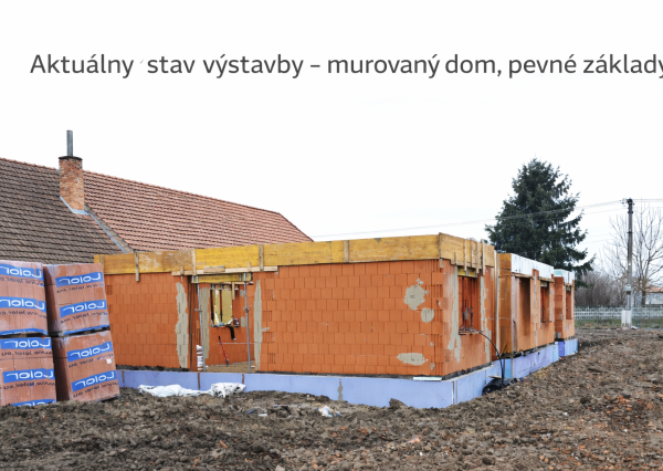 Novostavby domov Horné Mýto - 7 min od Dunajskej Stredy