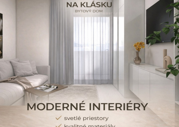 Predaj bytov v developerskom projekte NAKLASKU - Zlaté Klasy