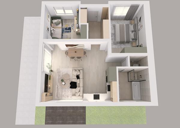 NOVOSTAVBA domov v slepej uličke - Horné Mýto