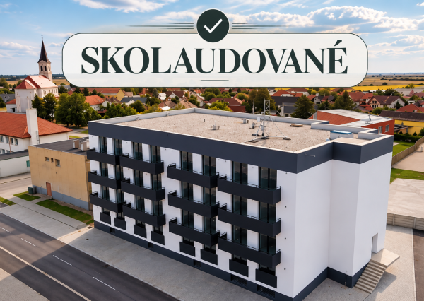 SUPER CENA! 2-izbový byt v NOVOSTAVBE – Zlaté Klasy - SKOLAUDOVANÉ!