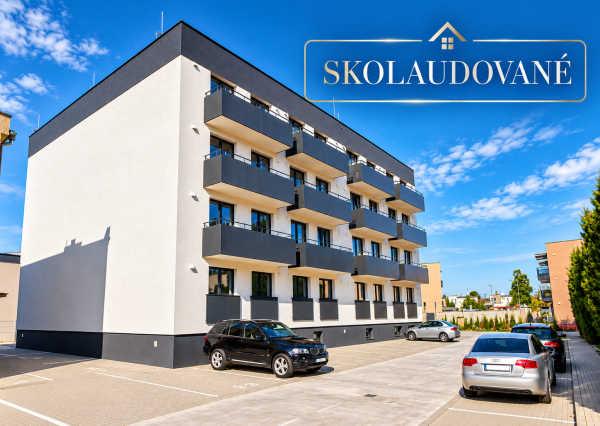 SKOLAUDOVANÉ!!! 2-izb byt v Novostavbe v Zlaté Klasy